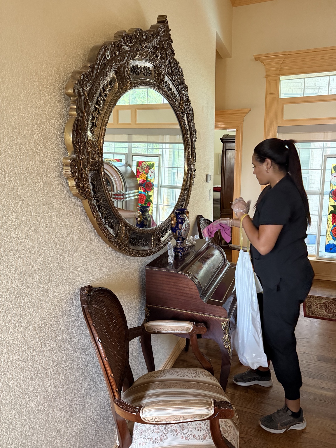 GS Clean Move professional cleaning a Dallas home